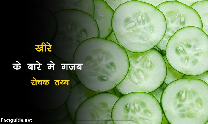 Cucumber facts in hindi